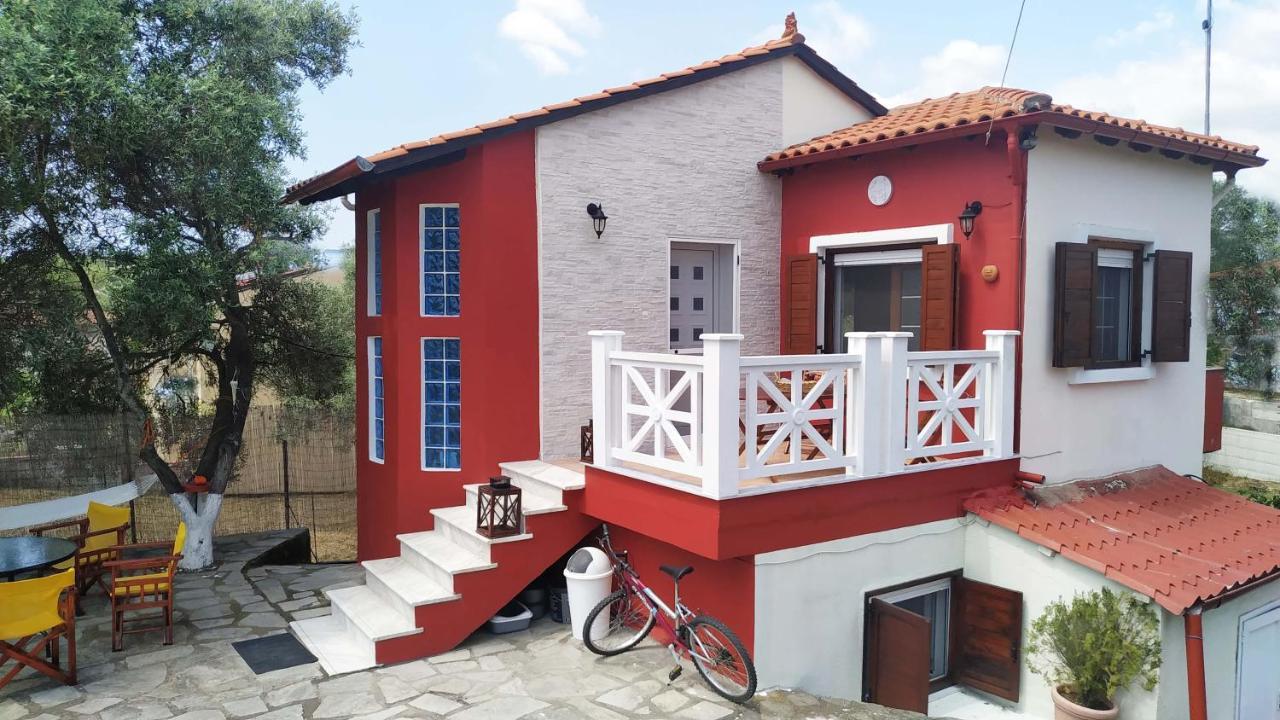 Vanna'S Holiday House Ierissos Exteriör bild